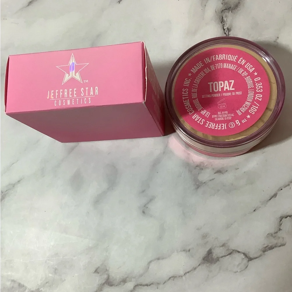 New Jeffree Star Luminous Setting Powder Topaz